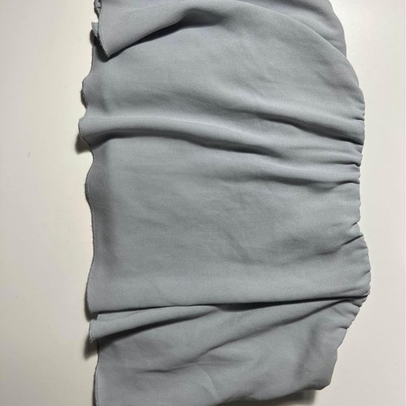 Aritzia Wilfred Baby Blue Bonaventure Blouse - Picture 2 of 4